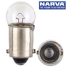 Narva 47643 - 12V 3W BA9S Incandescent Globes (Box of 10)